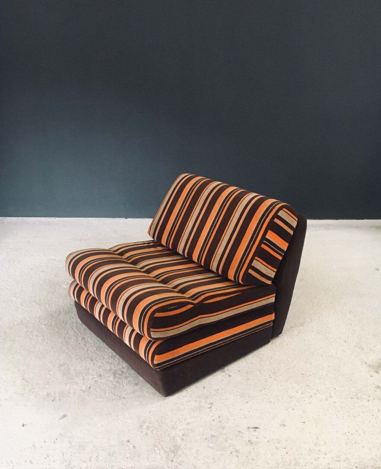 1970's Design Fold Out Extendable Lounge Chair photo furniture