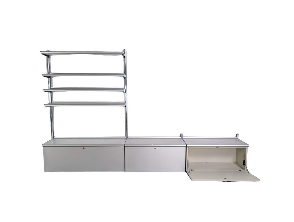 Otto Zapf Shelving System Vitra Vieler Wingset Wall Shelf Aluminum photo furniture