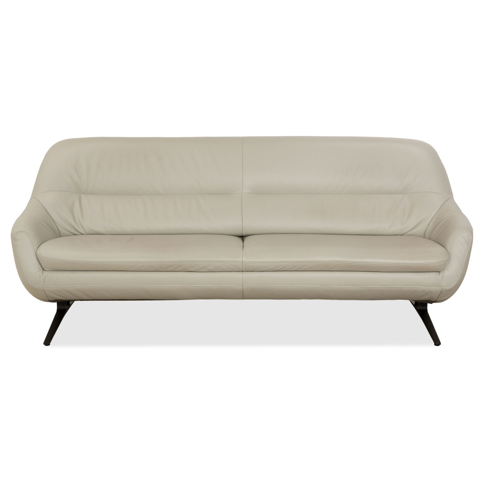 Joop! 007 Leren Driezitsbank Grijs Beige Crème