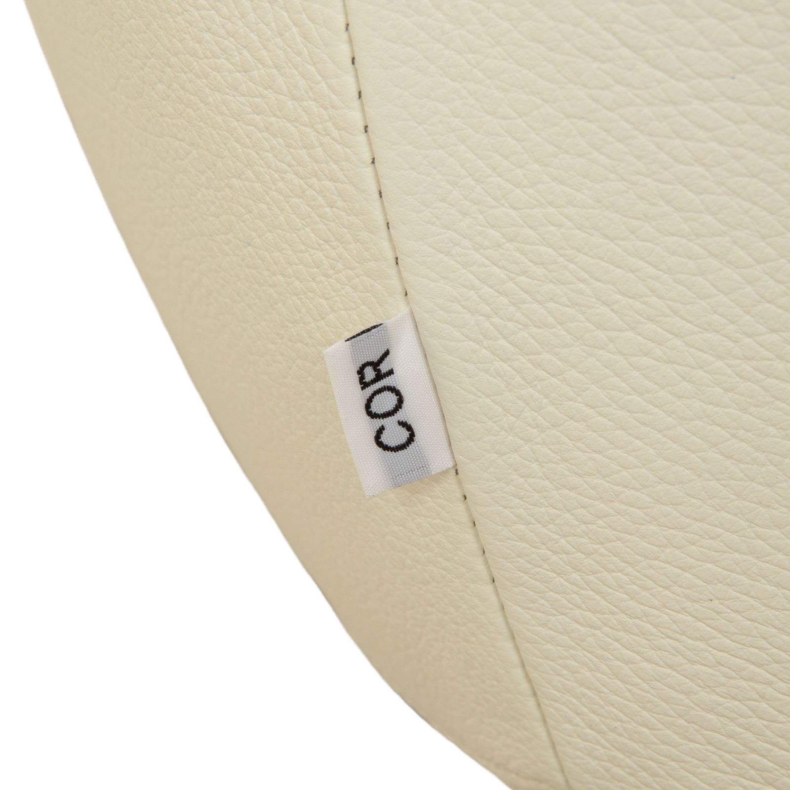 Lot de 6 fauteuils Cor Cordia en cuir blanc crème Dura 178 photo buy