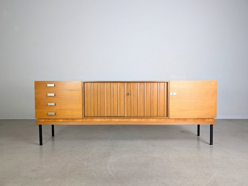 Original Midcentury Sideboard Famöla Furniture Fama Walnut photo furniture