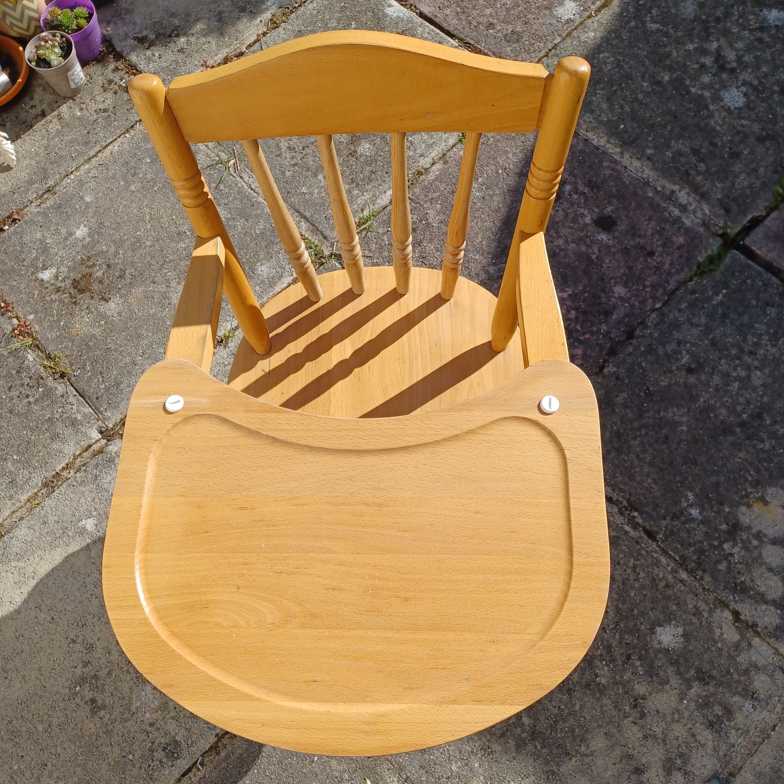 Solid Wood Kids Chair Pine photo vinterior