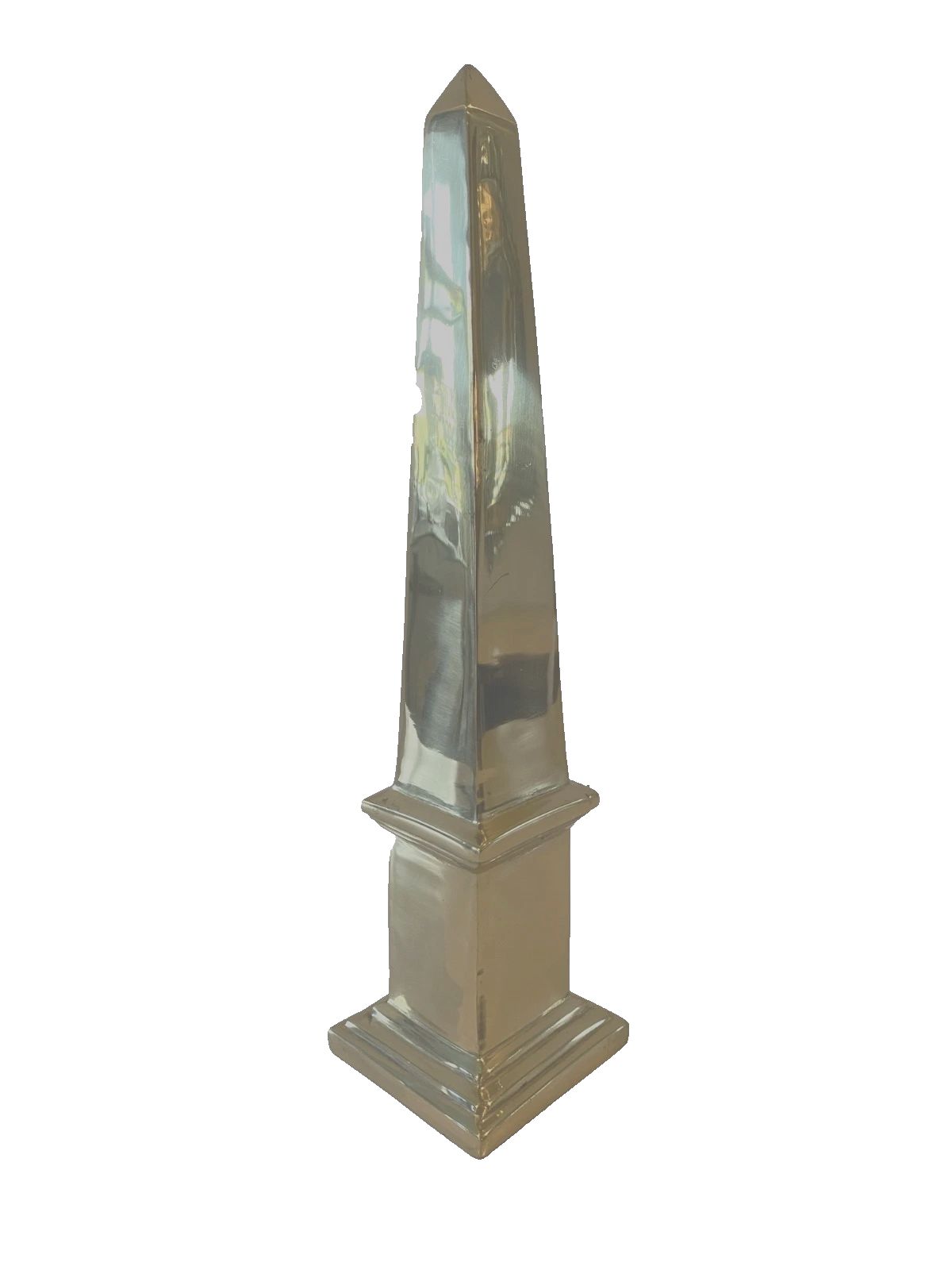 photo furniture Polished And Polished Bronze Obelisk 20th Century