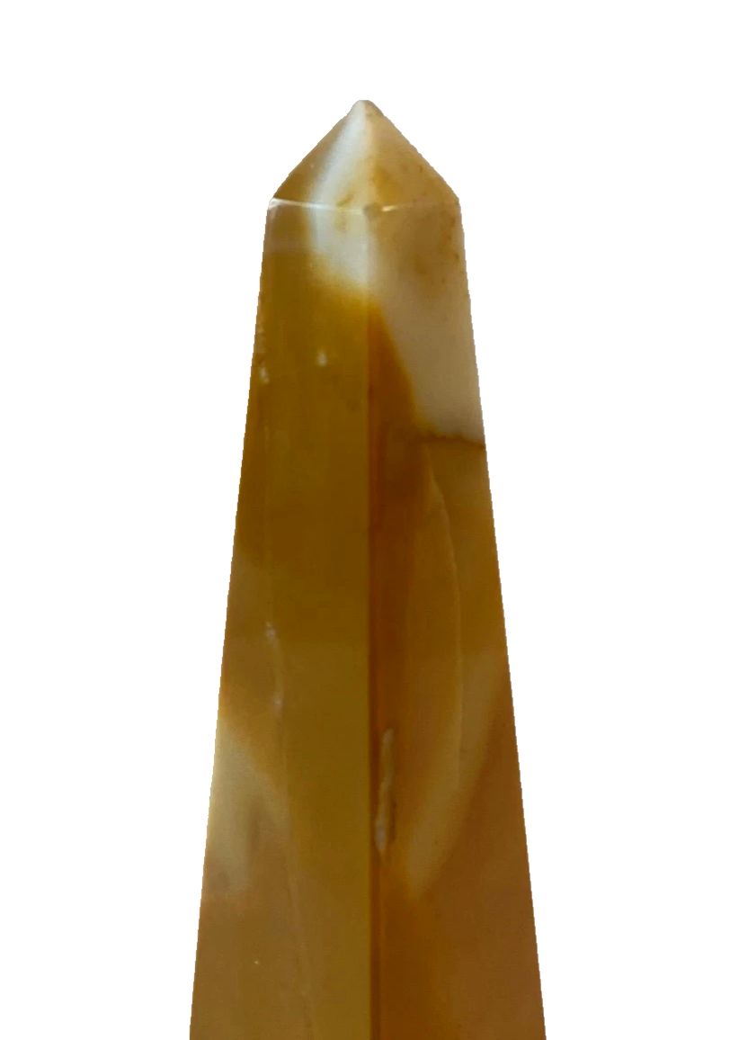 Siena Yellow And Black Marble Obelisk 20th Century photo furniture