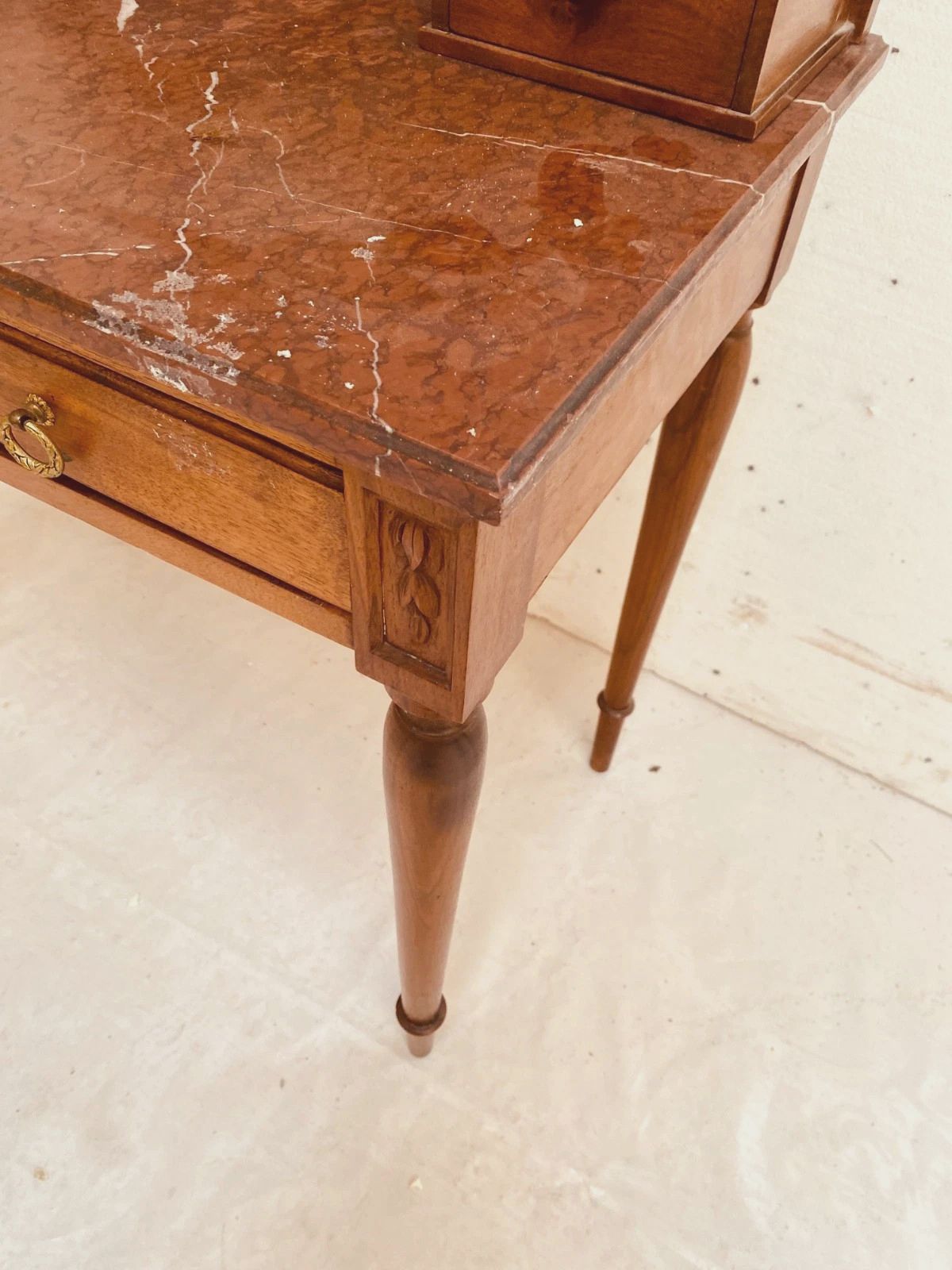 Louis XVI Style Walnut Dressing Table 20th Century photo buy