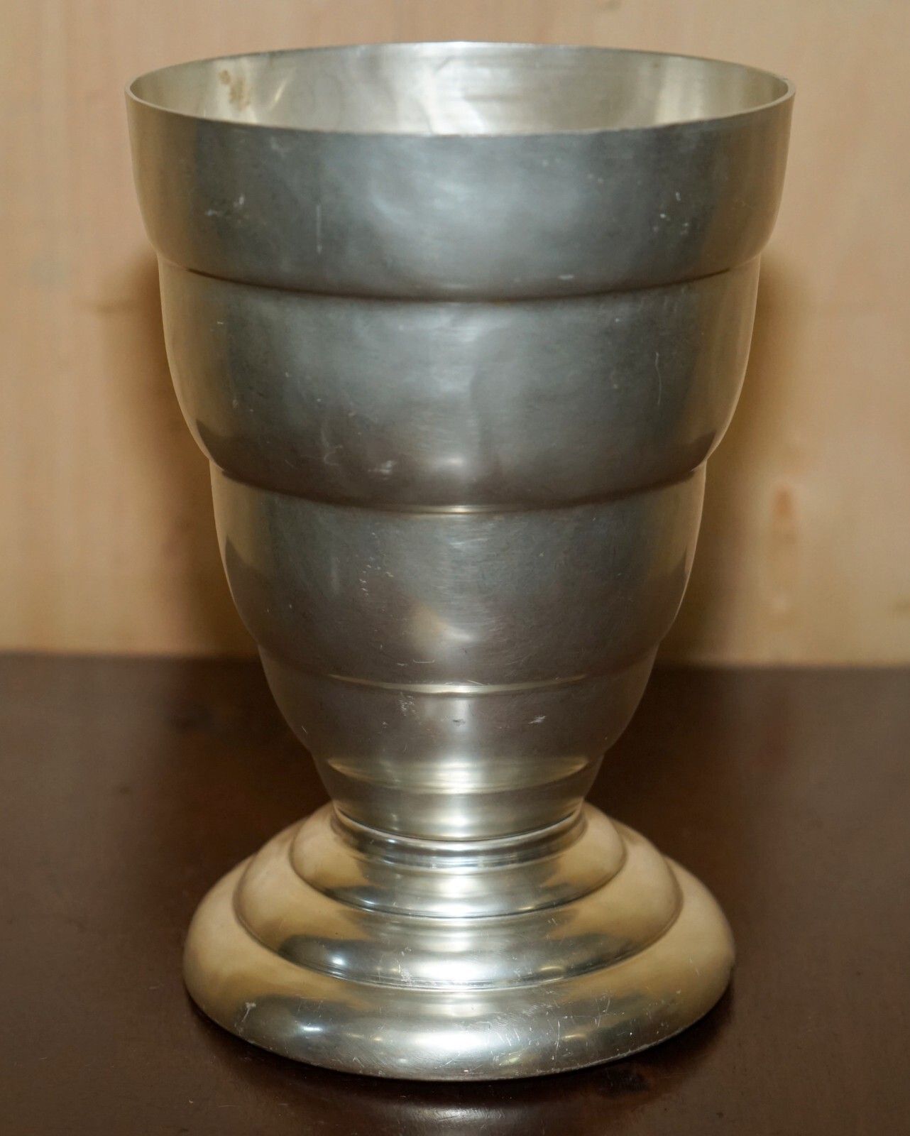 photo furniture Antique Art Deco Silver Plated Champagne Wine Or Ice Bucket Lovely Period Patina