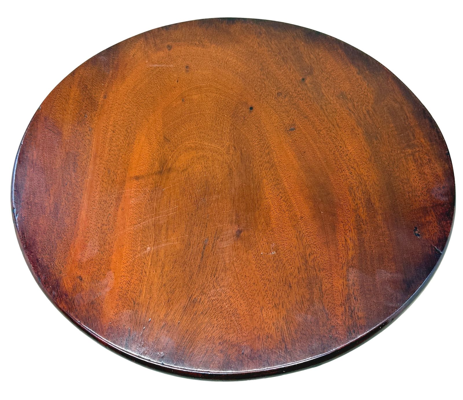 Georgian 18th Century Miniature Mahogany Tripod Table (England, Circa 1750) photo Furniture