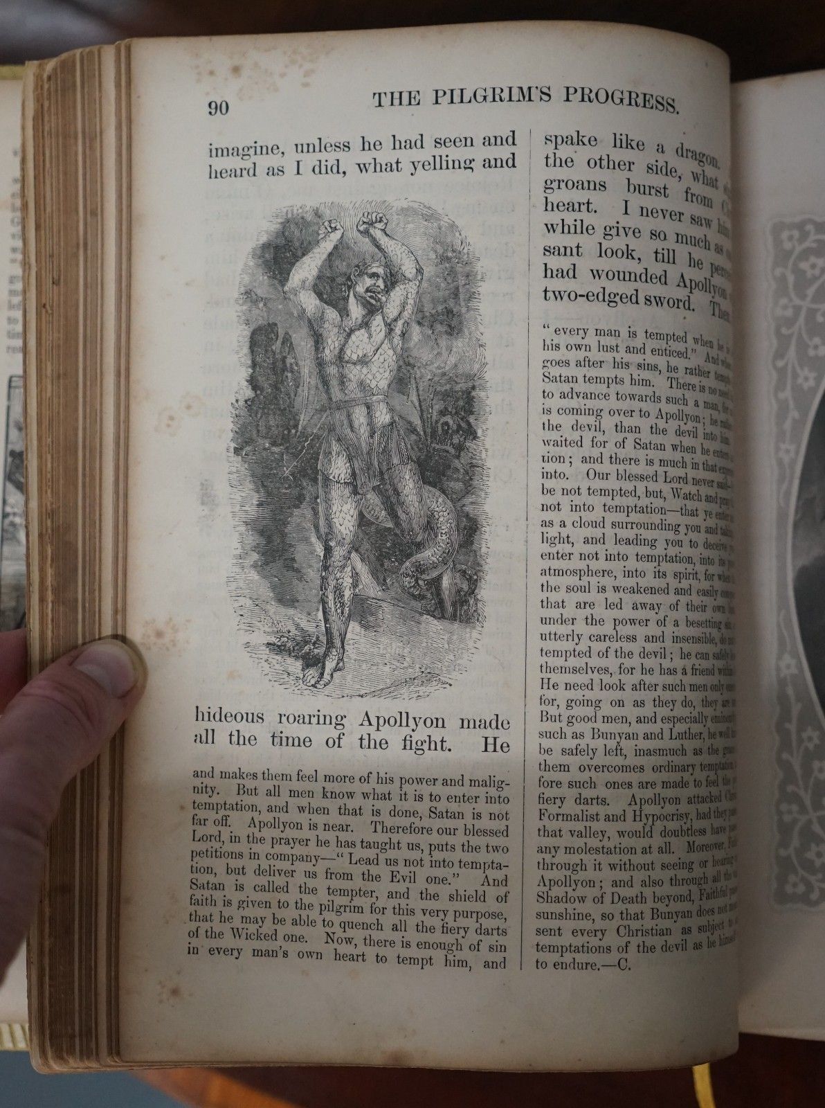 Rare 1872 Edition Of The Pilgrim's Progress And Other Works Of John Bunyan photo for sale