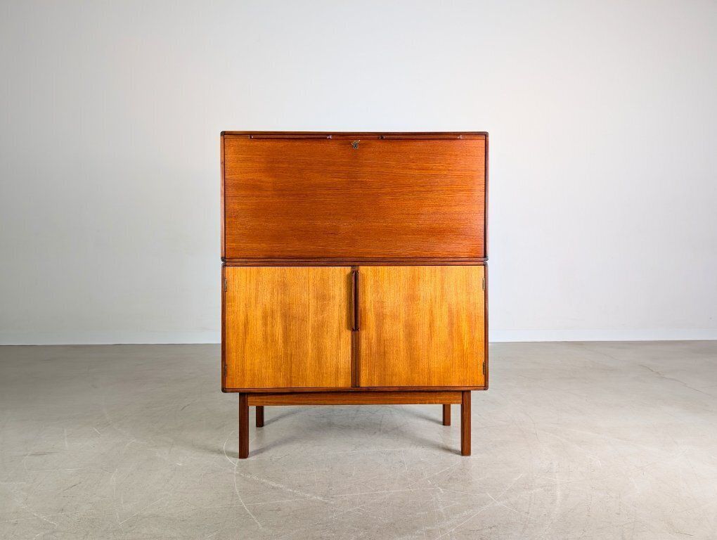 Original Asko Finland Secretary Midcentury Desk Vintage photo for sale