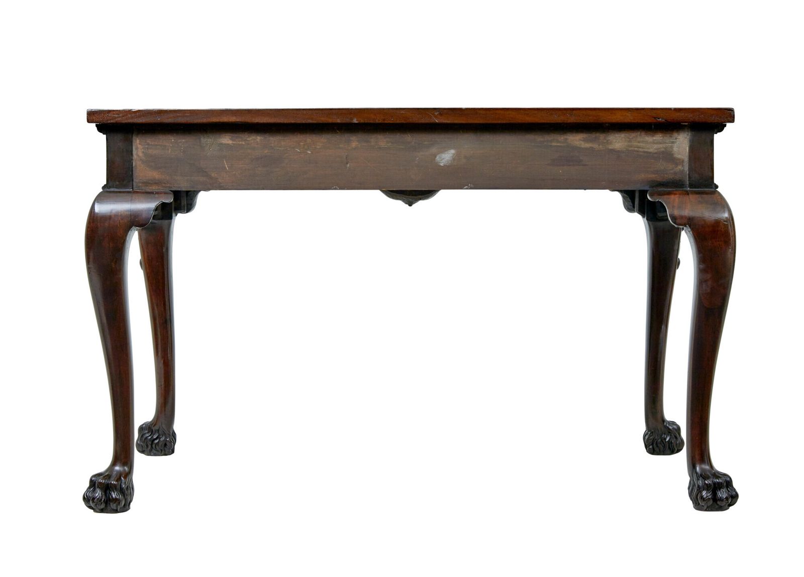 6545.0 19th Century English Hand Carved Serving Table photo