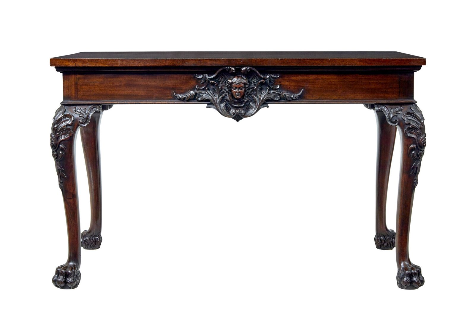 photo buy 19th Century English Hand Carved Serving Table