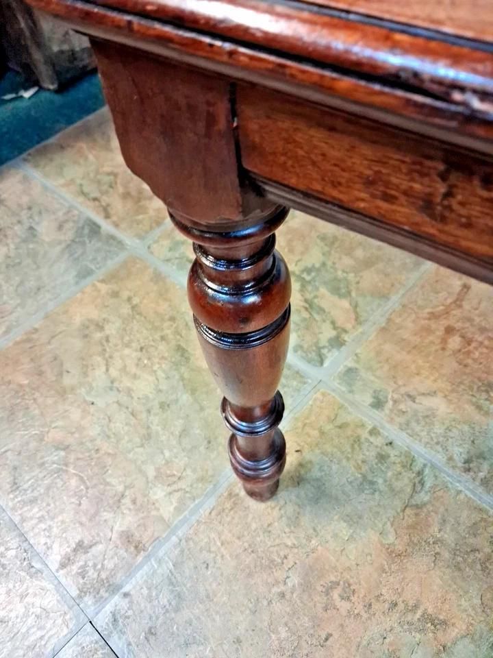 photo furniture Victorian Mahogany Hall Elbow Chair With Beautiful Patina