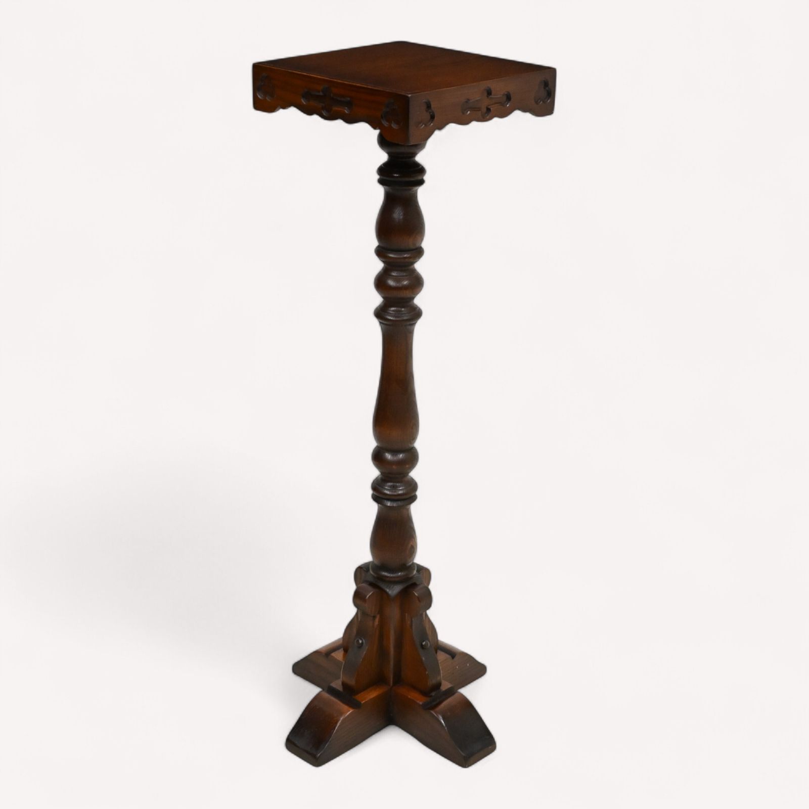Old Charm Plant Stand Oak Tudor Brown Finish Model 2164 Free Nationwide Delivery photo 327.0