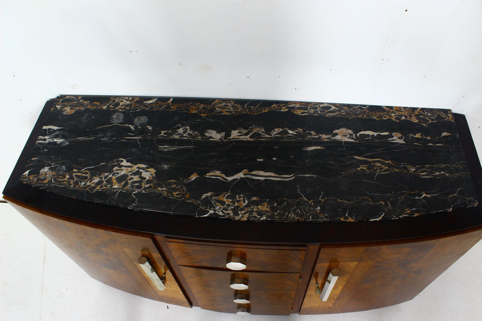 photo vintage French Art Deco Sideboard Around 1930s