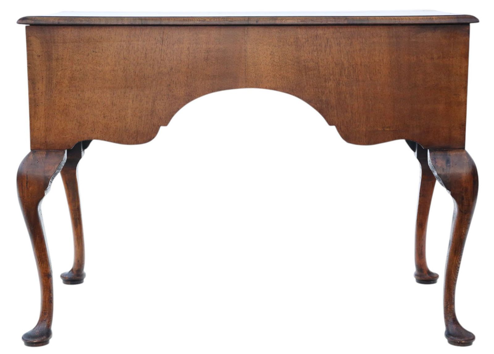 Antique C.1910 Walnut Figured 5 Drawer Writing Desk / Dressing Table – Fine Quality photo vinterior