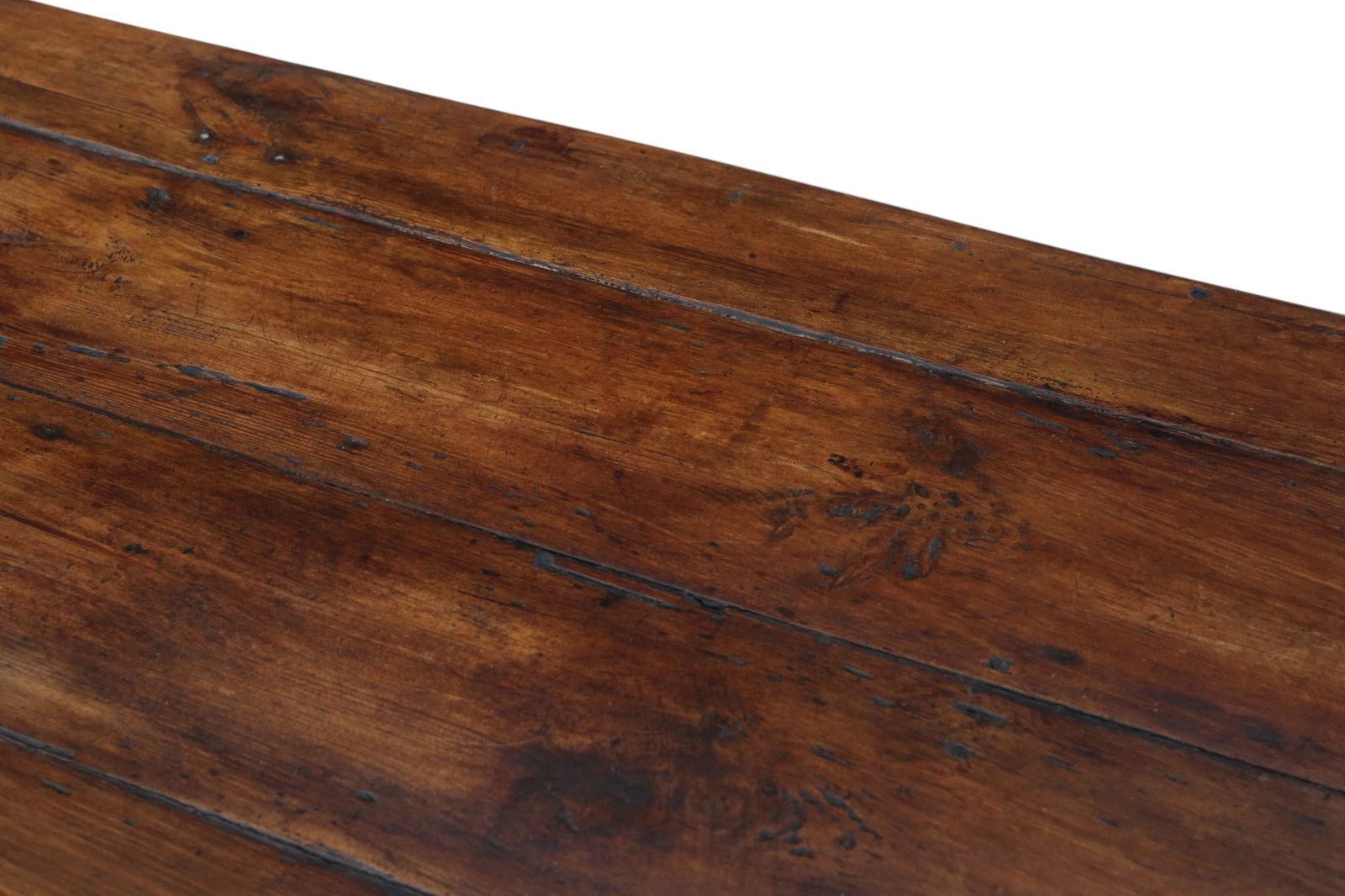Antique 19th Century Pine Dining Kitchen Table With Drawer – Fine Quality photo vinterior