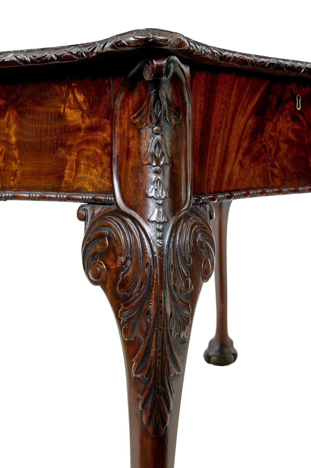 Mid 19th Century English Partners Desk In The Chippendale Taste photo vinterior