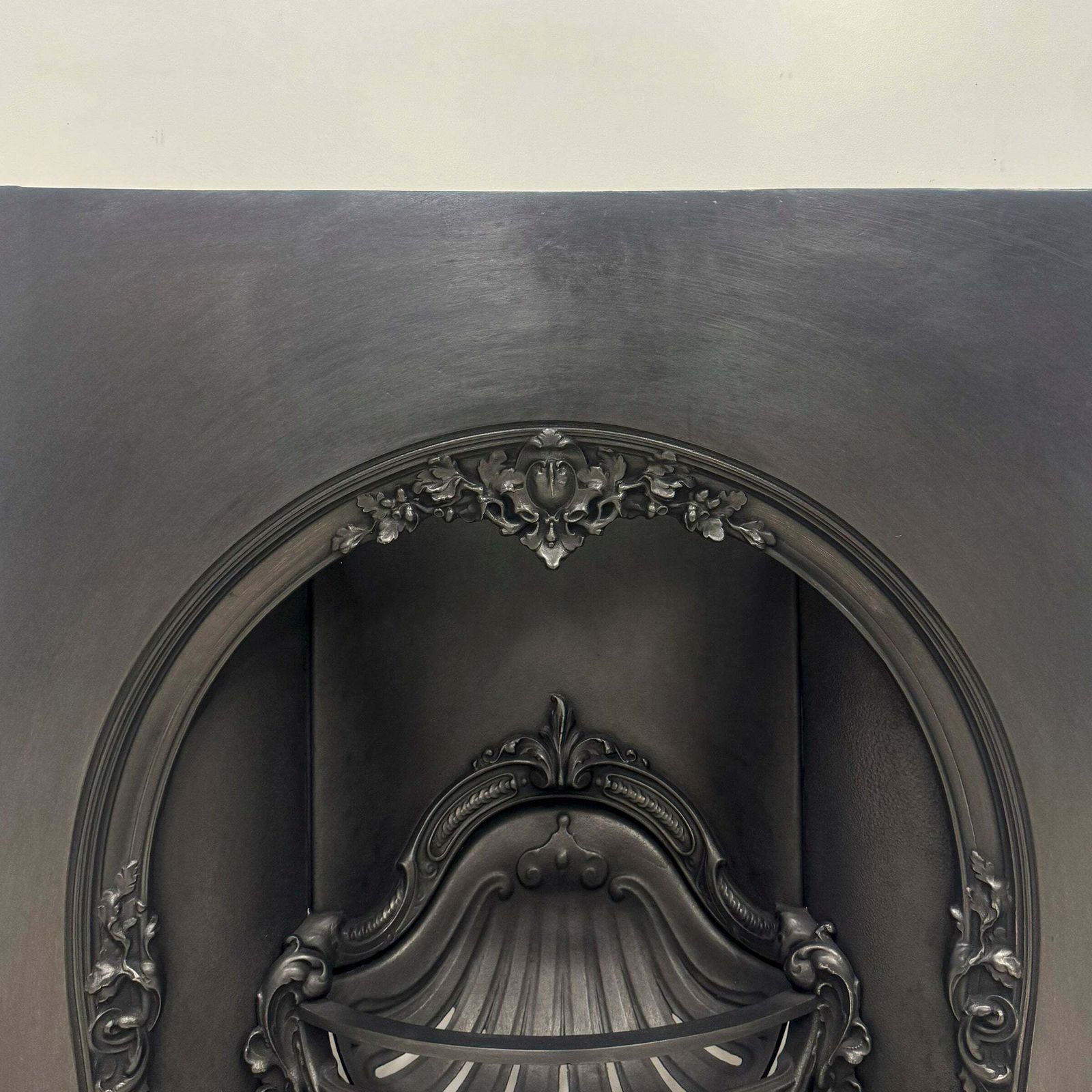 Ornate Reclaimed Victorian Style Cast Iron Insert photo buy