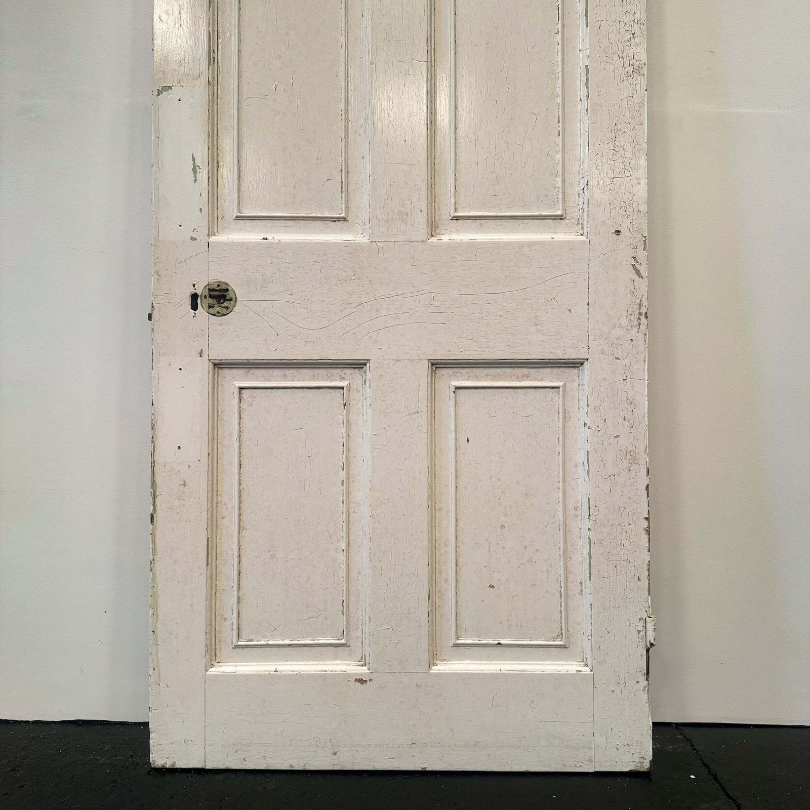 Georgian Solid Pine Panelled Door   193.5cm X 89cm photo Home Fixtures