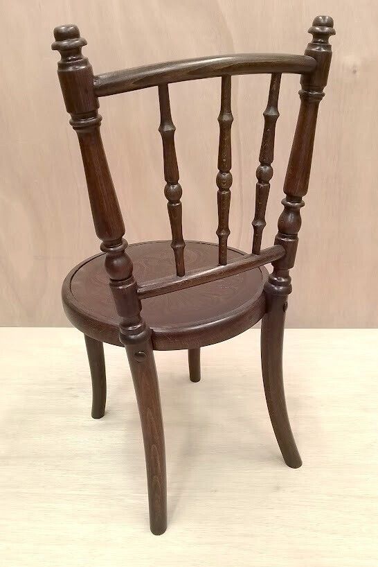 Antique Fischel Bentwood Child's Chair photo 120.0