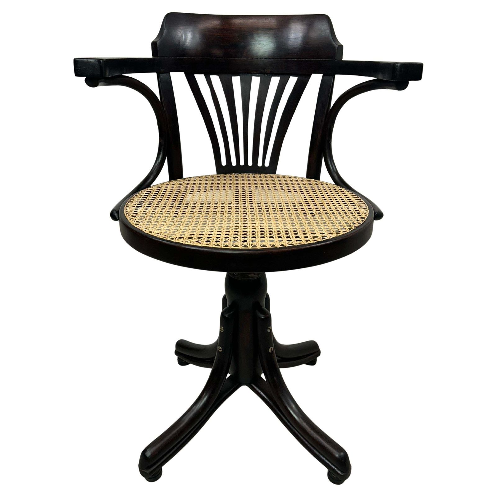 Jugendstil Swivel Desk Chair By Thonet