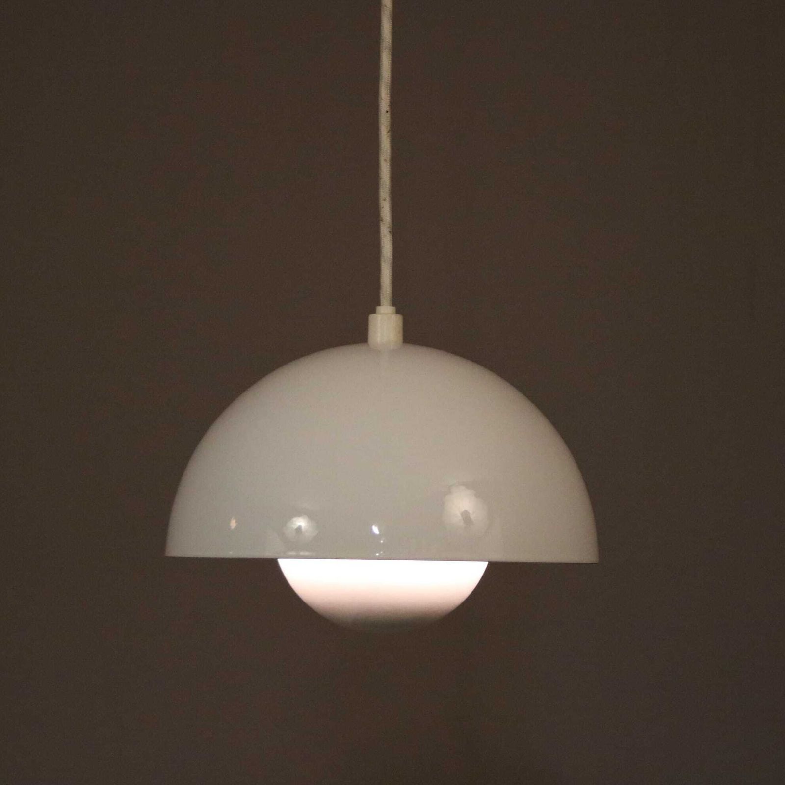 1970s Flower Pot Hanging Lamp By Verner Panton For Louis Poulsen, Denmark