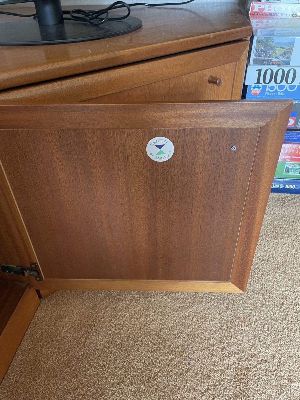 4 Piece McIntosh Furniture Set; Corner, Low, Display And Tv Unit photo 350.0