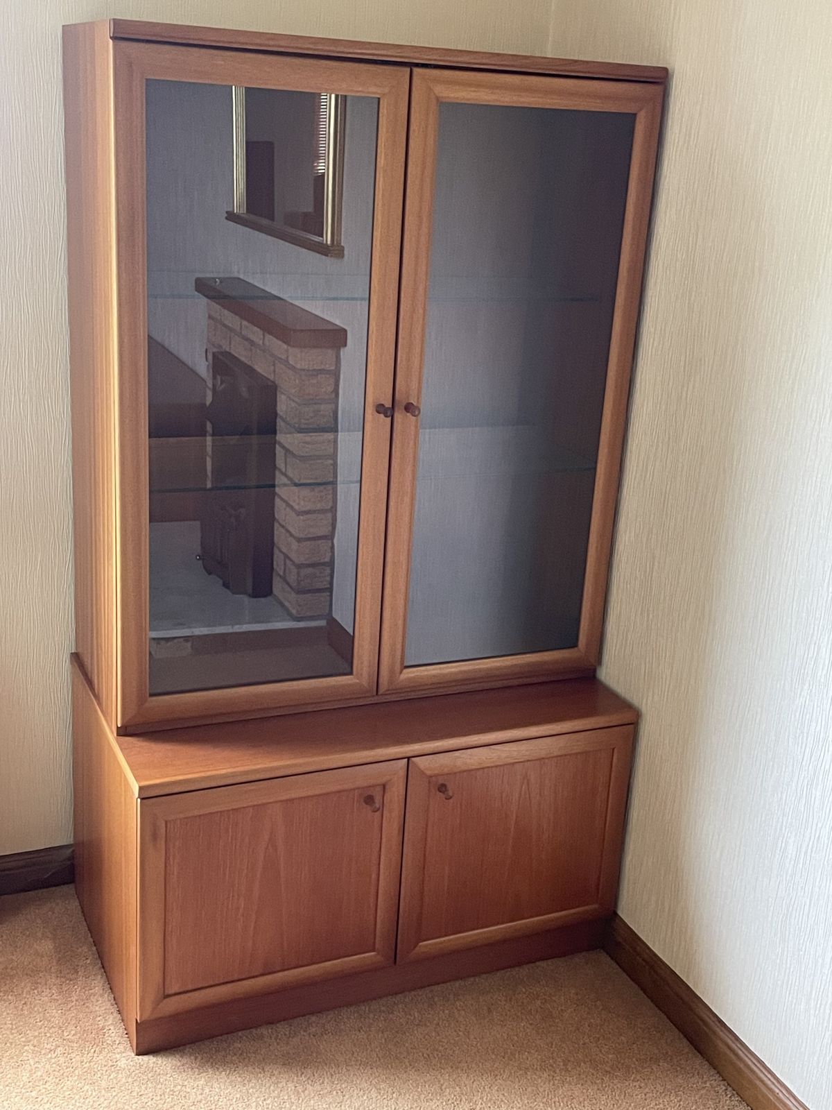 photo for sale 4 Piece McIntosh Furniture Set; Corner, Low, Display And Tv Unit