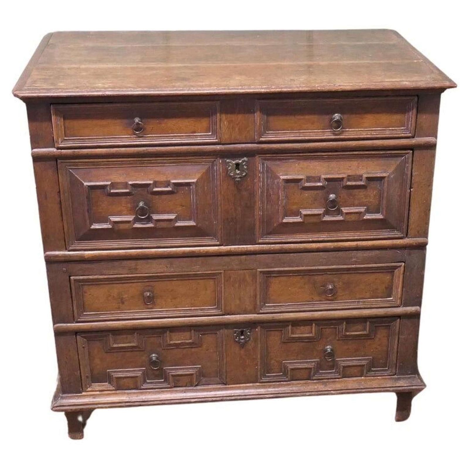 17th Century Oak Chest Of Drawers Or Garret Chest photo 2640.0