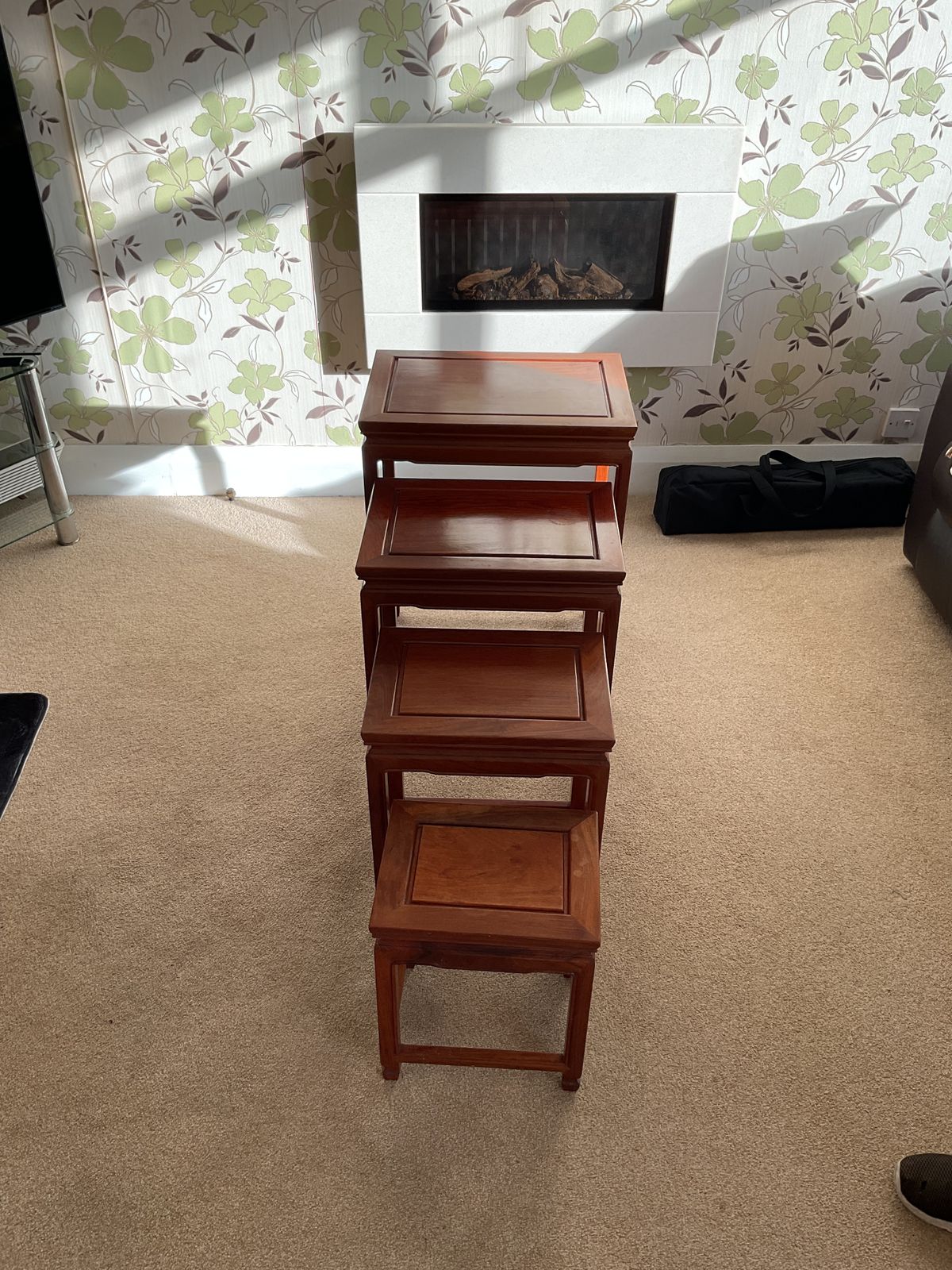 Rosewood Nest Of Tables