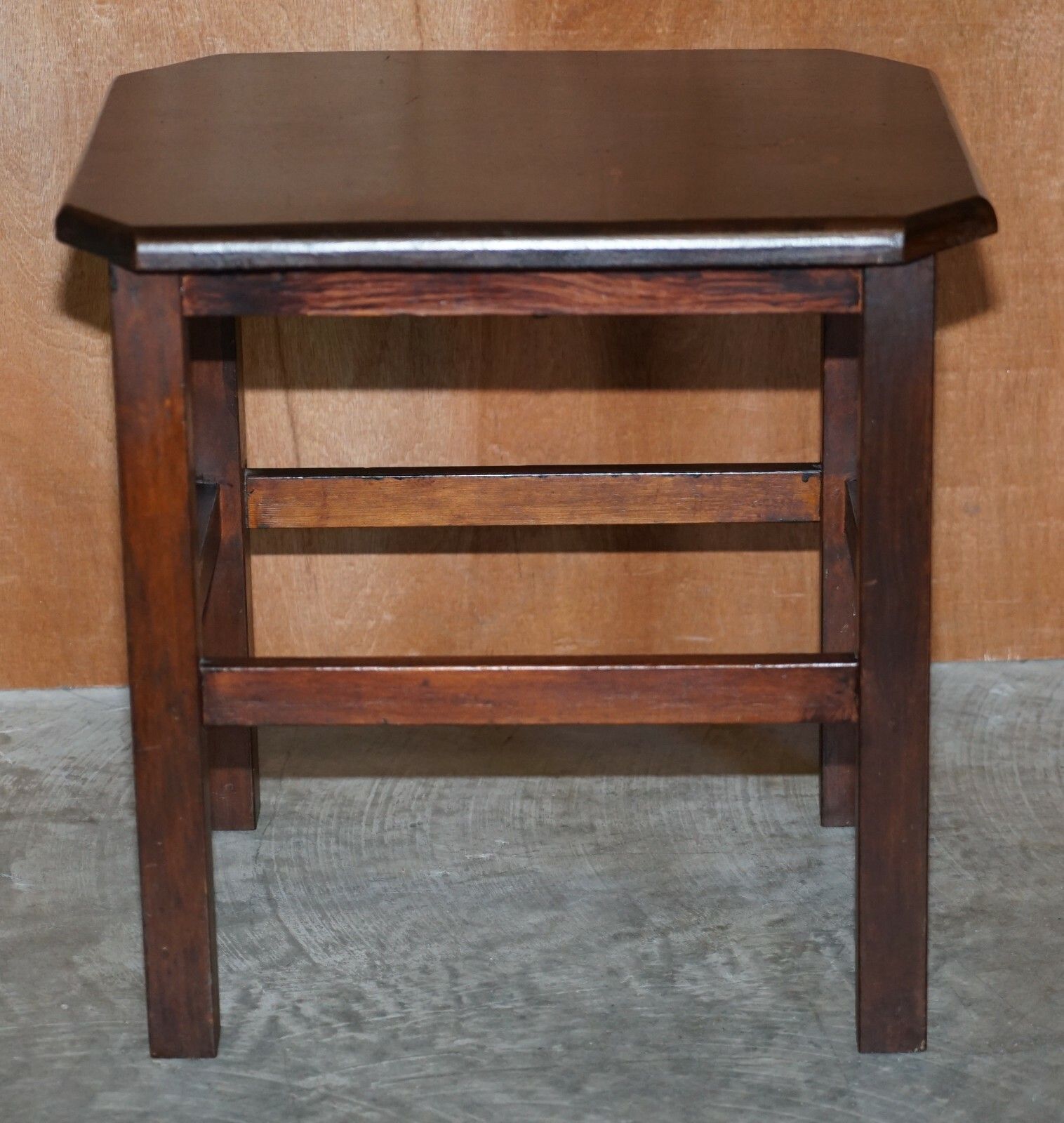 Primate Circa 1930's Side End Lamp Wine Table Very Utilitarian Priced To Sell photo vintage