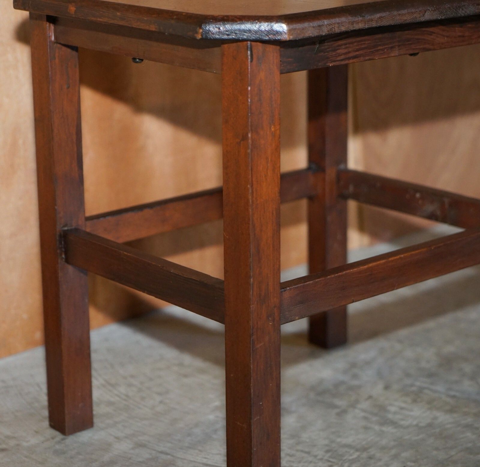 photo furniture Primate Circa 1930's Side End Lamp Wine Table Very Utilitarian Priced To Sell