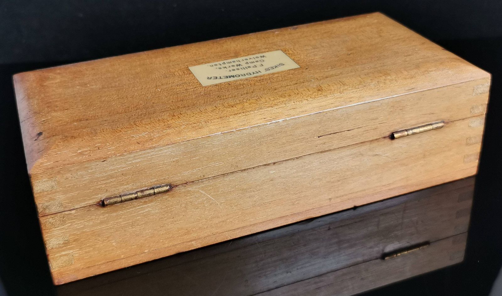 Antique Sikes Hydrometer, Boxed, Complete, Palliser Wolverhampton photo vintage