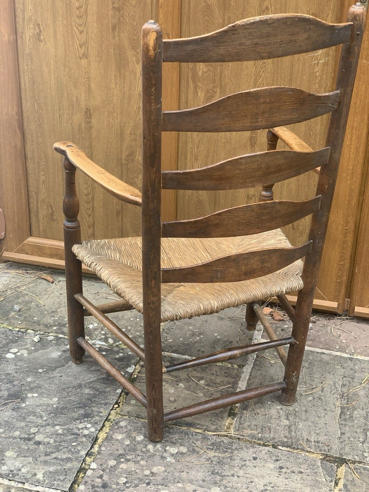 A Charming Country Armchair C1800 Of Lovely Colour. photo buy