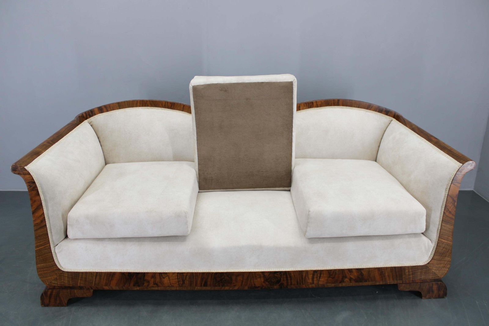 photo buy 1930s Restored Art Deco Sofa, Czechoslovakia