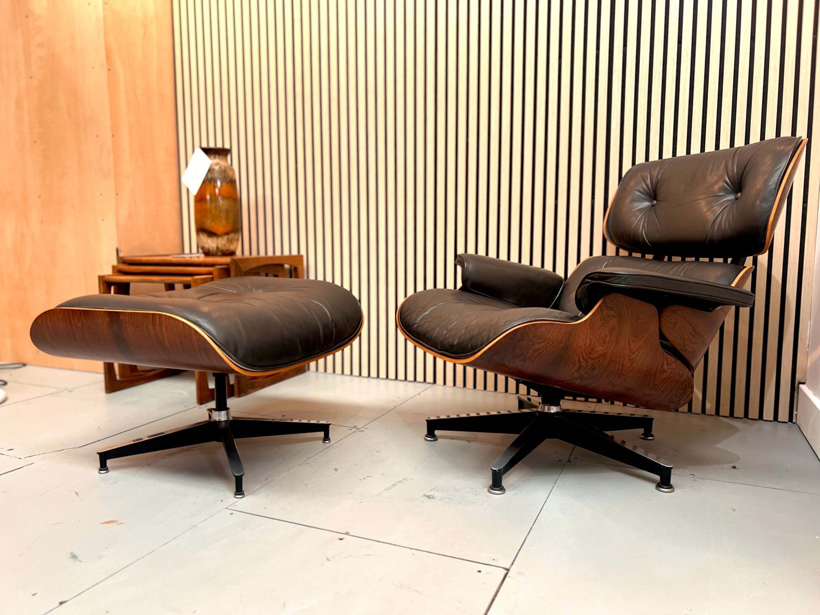 Charles And Ray Eames For Herman Miller, Lounge Chair And Ottoman, 1979 photo furniture