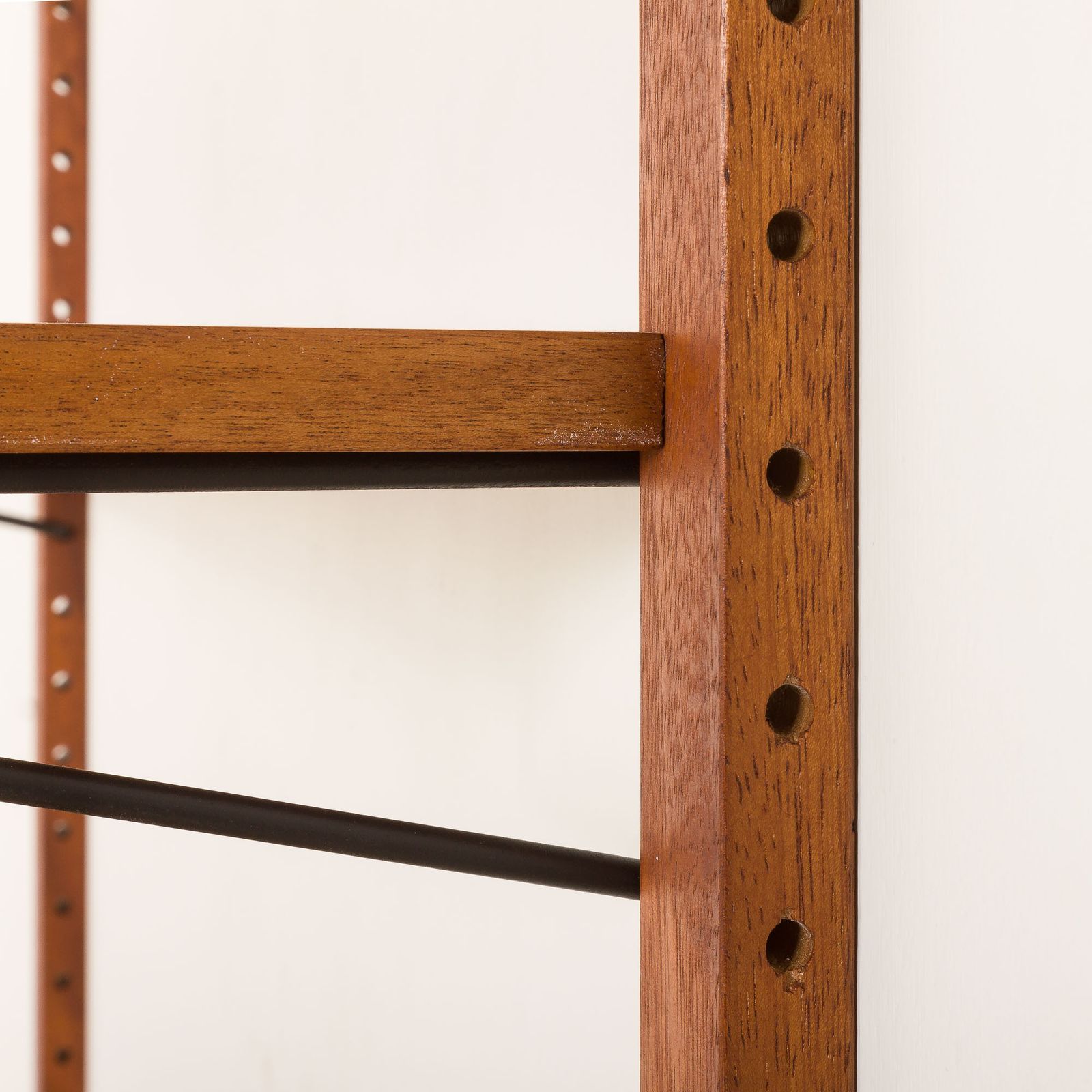 photo vinterior Scandinavian Vintage Teak Wall Unit, Denmark 1970s