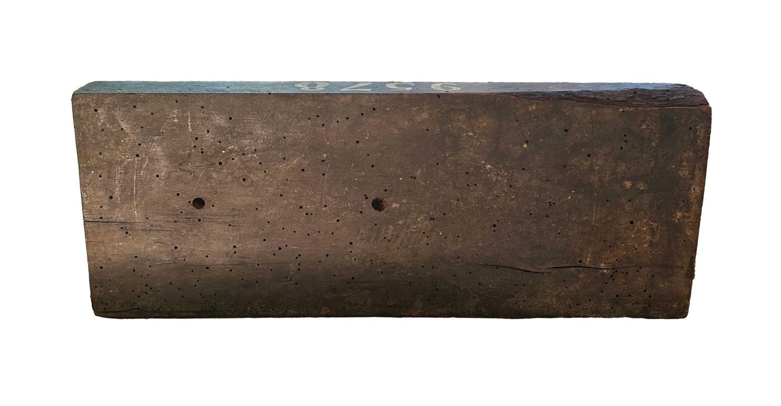 18th Century Wooden Stucco Mold – Rococo Louis XV Scroll – Antique Carved Wood Form – French Wall Decor photo vinterior