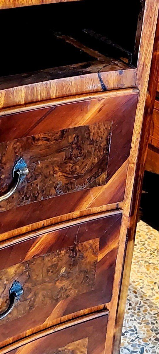 Antique 18th Century Chest Of Drawers photo vintage