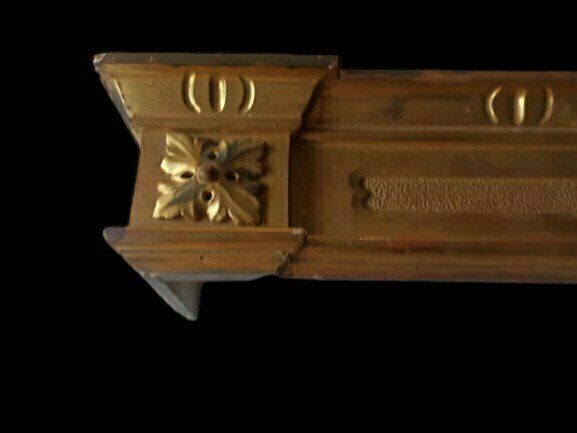 Pair Of Valances Woodwork In Carved And Gilded Wood, Northern Italy Xixth Century photo buy