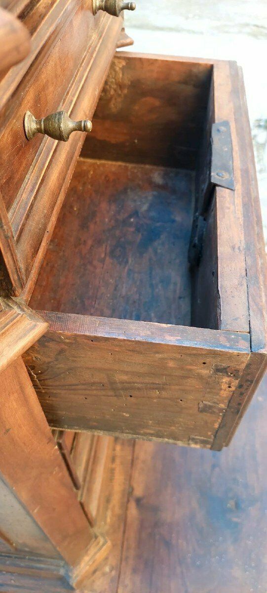 Antique Kneeler With 4 Drawers, Italy, Early 18th Century photo vinterior