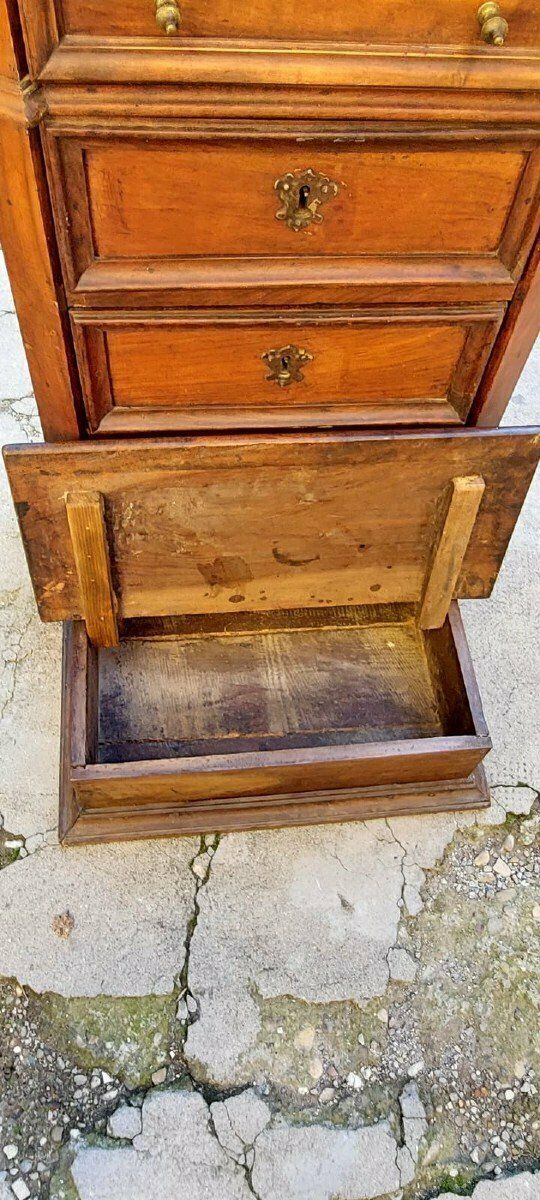 Antique Kneeler With 4 Drawers, Italy, Early 18th Century photo buy