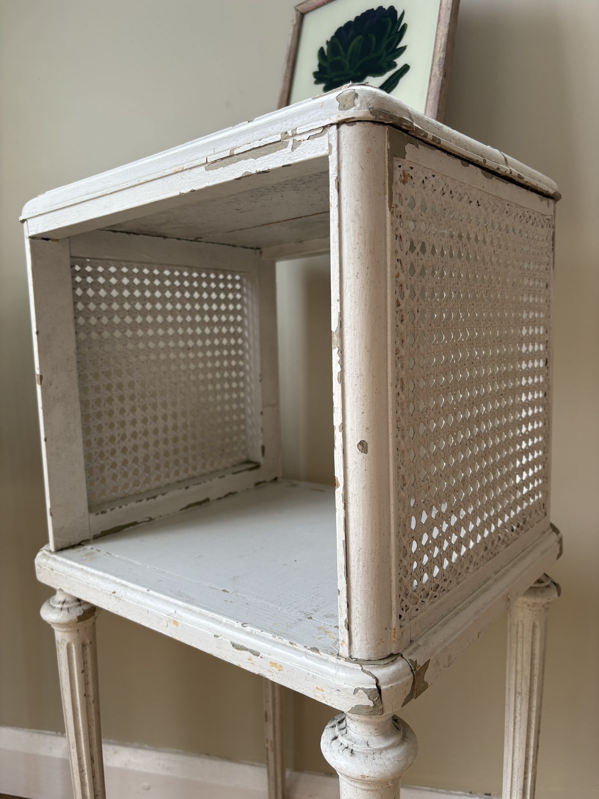 photo furniture A Painted Pair Of Vintage Parisian Side Tables