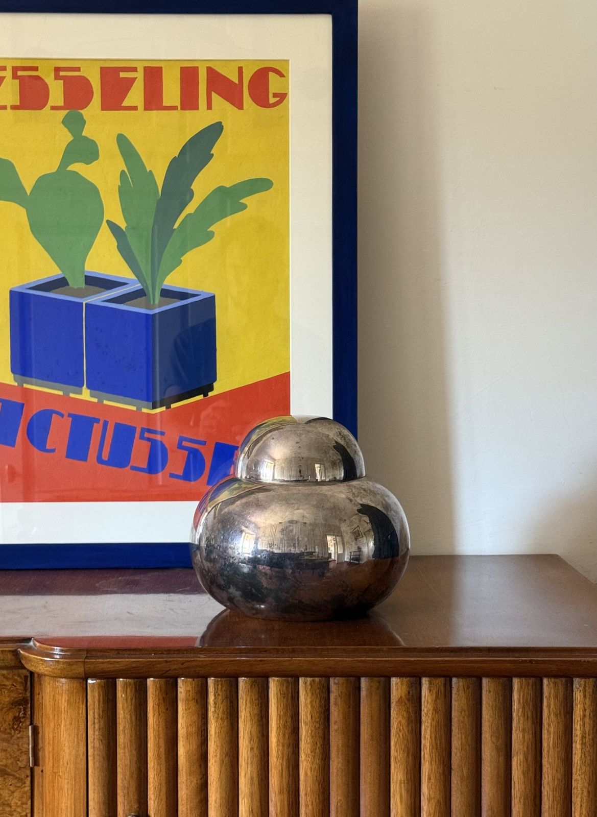 Mid Century Modern Silver Plated Ice Bucket, Teghini Firenze Italy 1970s photo furniture