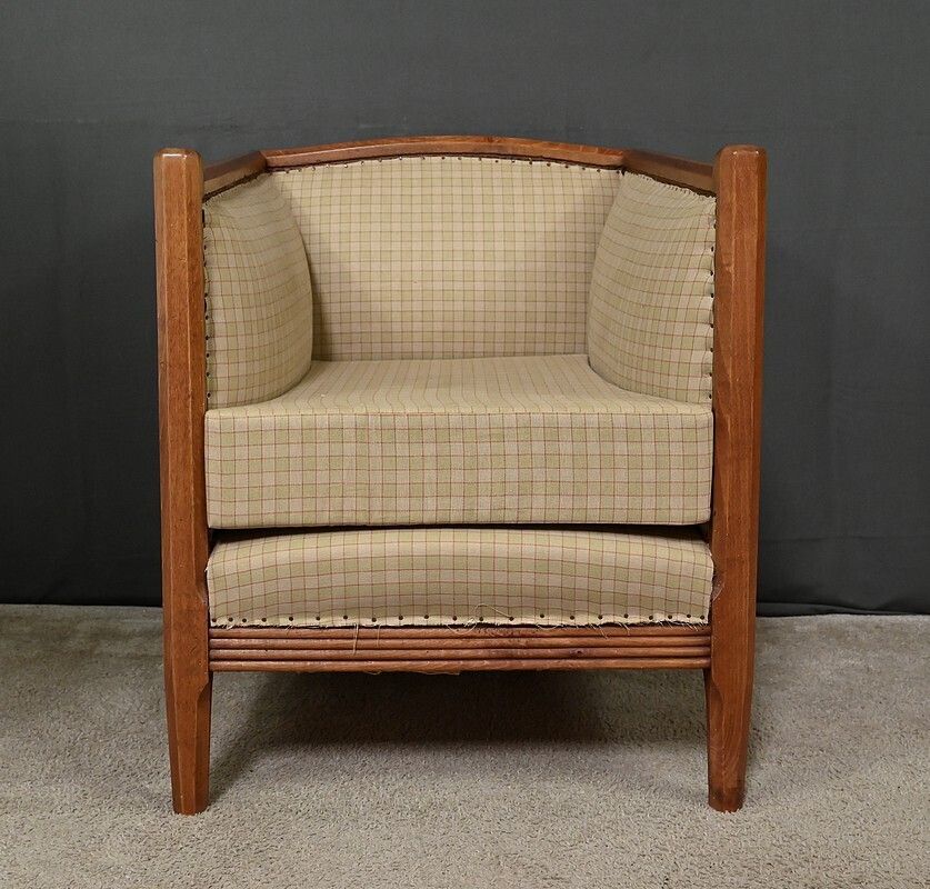 Art Deco Beech Armchair – 1930 photo 2010.0