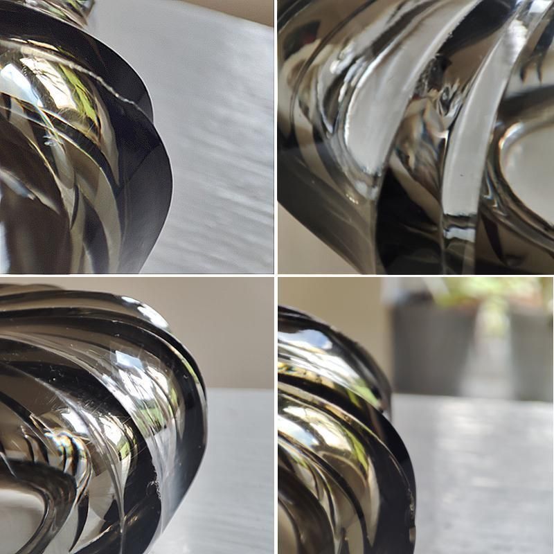 photo for sale Rare Hermann Bauer German Silver Mounted Smoked Glass Cigar Ashtray, 1938–40, Hallmarked 800 Silver, Hb   St. Hubertus Lodge Presentation