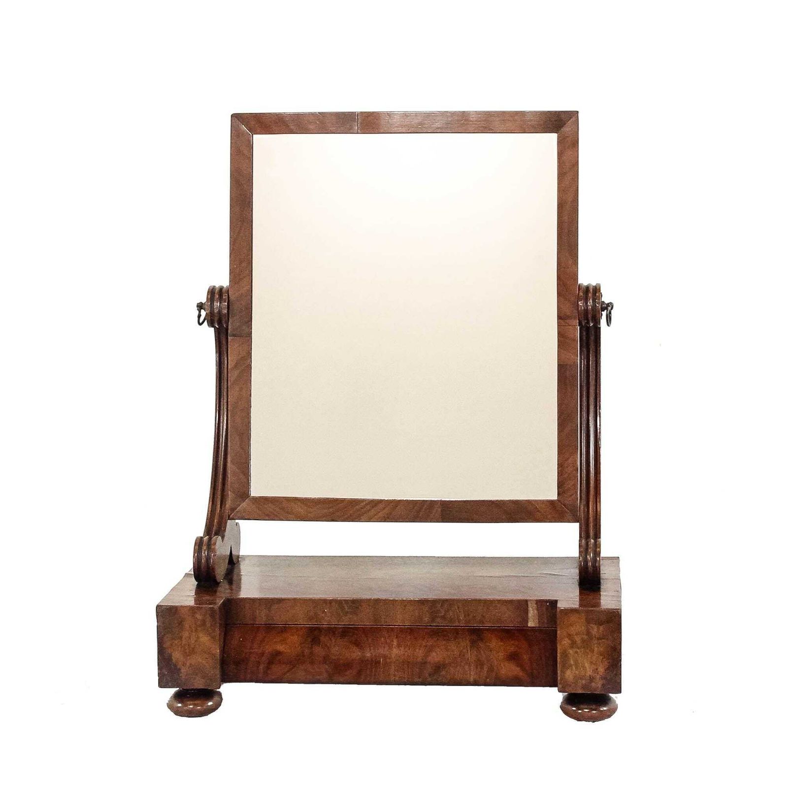 Antique Mahogany Dressing Table Mirror | Mirrors | Antique Mirrors | Vanity Mirror (M 6282a)
