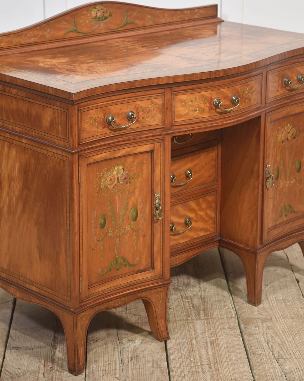 photo for sale Painted Satinwood Dressing Table