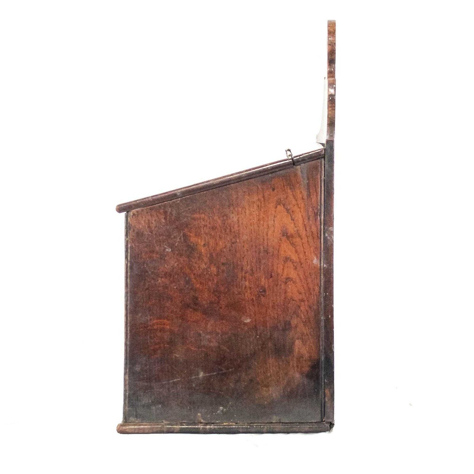 Antique 18th Century Oak Salt Box | Antique Furniture | Antique Box | Antique Storage | Candle Box photo Home Decor