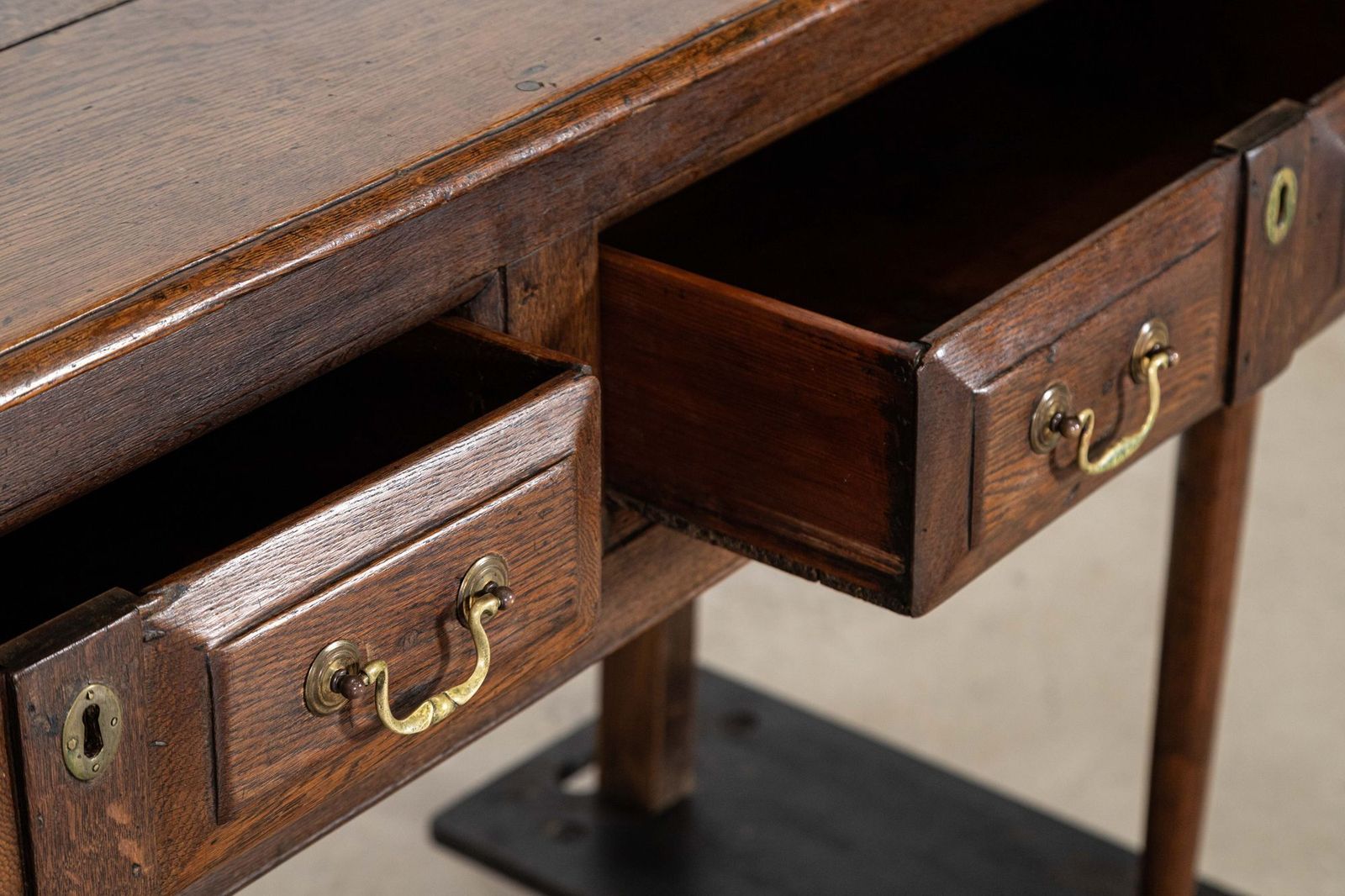 photo buy George III English Vernacular Oak Dresser Base